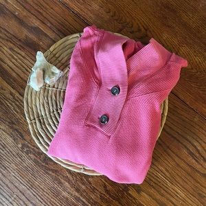 AE Waffle Knit Hooded Long Sleeve